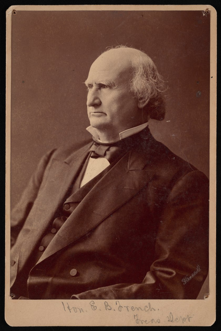 Portrét Ezry Bartletta French 1810-1880, 70. léta 19. století. od Samuel Montague Fassett