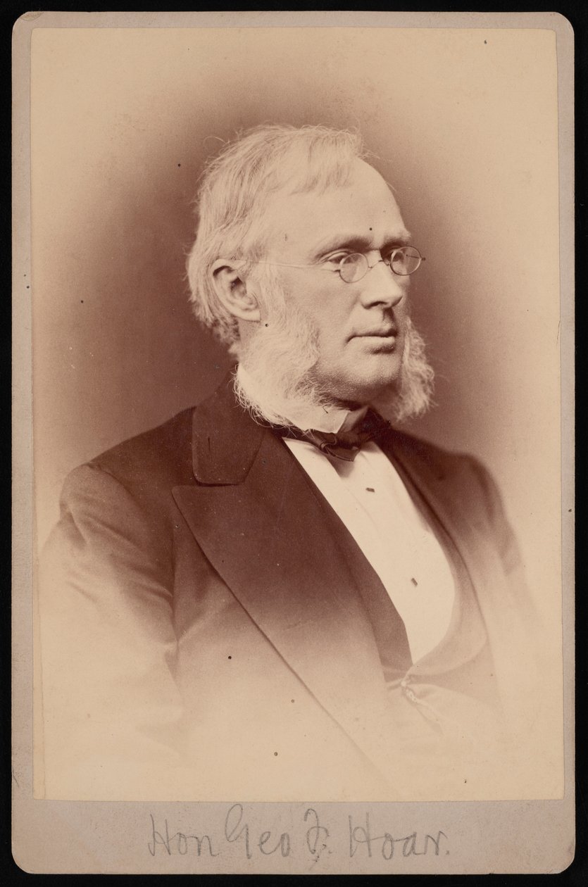 Portrét George Frisbie Hoar 1826-1904, mezi 1876 a 1880. od Samuel Montague Fassett