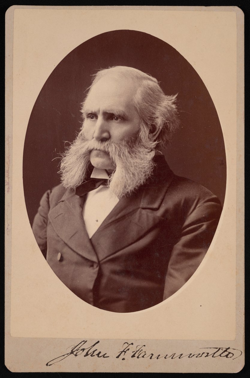Portrét Johna Franklina Farnswortha 1820-1897, před rokem 1897. od Samuel Montague Fassett