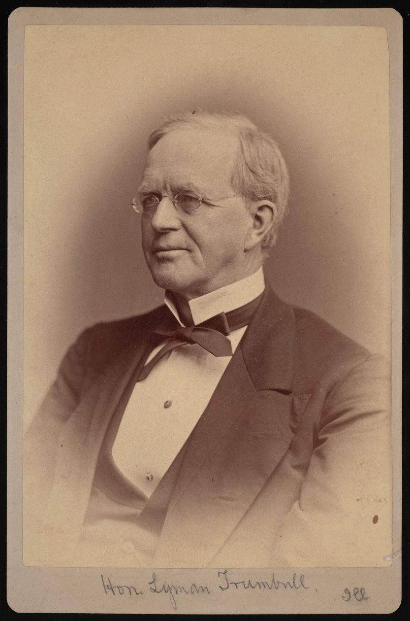 Portrét Lymana Trumbulla 1813-1896, 1877. od Samuel Montague Fassett
