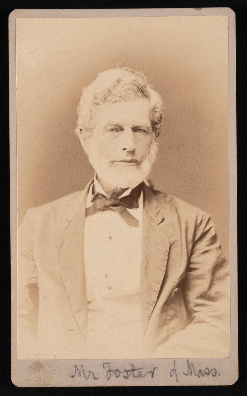 Portrét pana Fostera z Massachusetts, mezi 1876 a 1880. od Samuel Montague Fassett