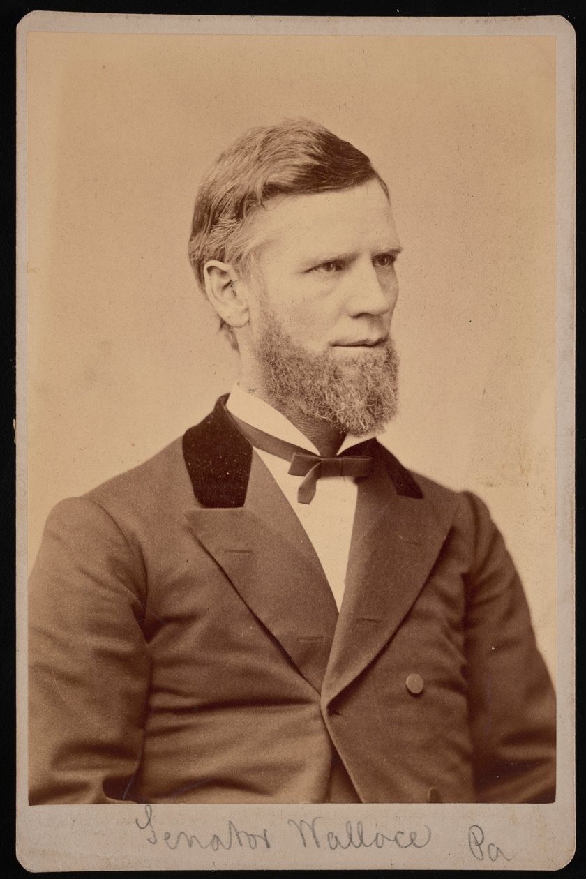 Portrét Williama Andrewa Wallace 1827-1896, mezi 1876 a 1880. od Samuel Montague Fassett