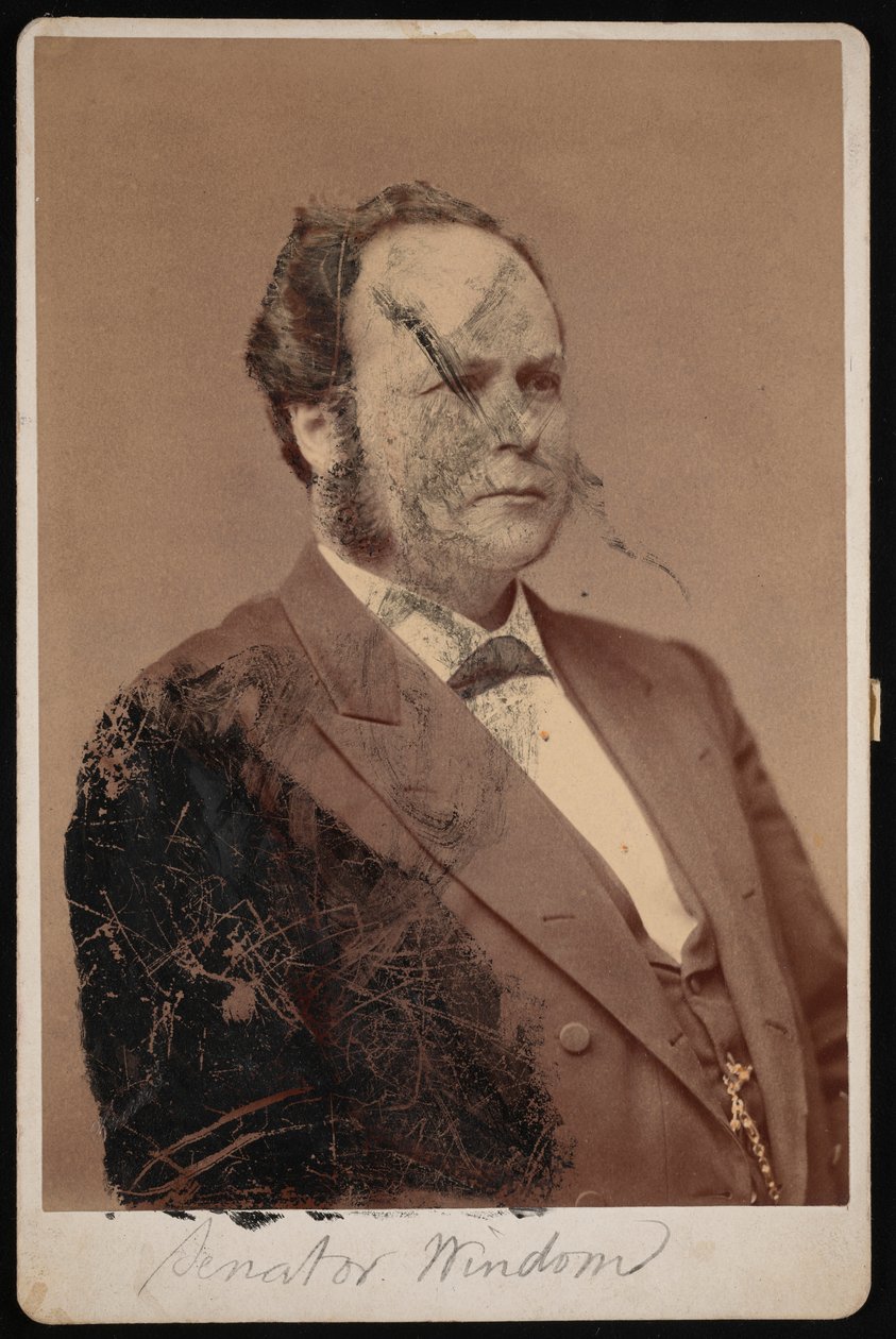 Portrét Williama Windoma 1827-1891, mezi 1876 a 1880. od Samuel Montague Fassett