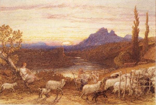 Jdu do Fold od Samuel Palmer