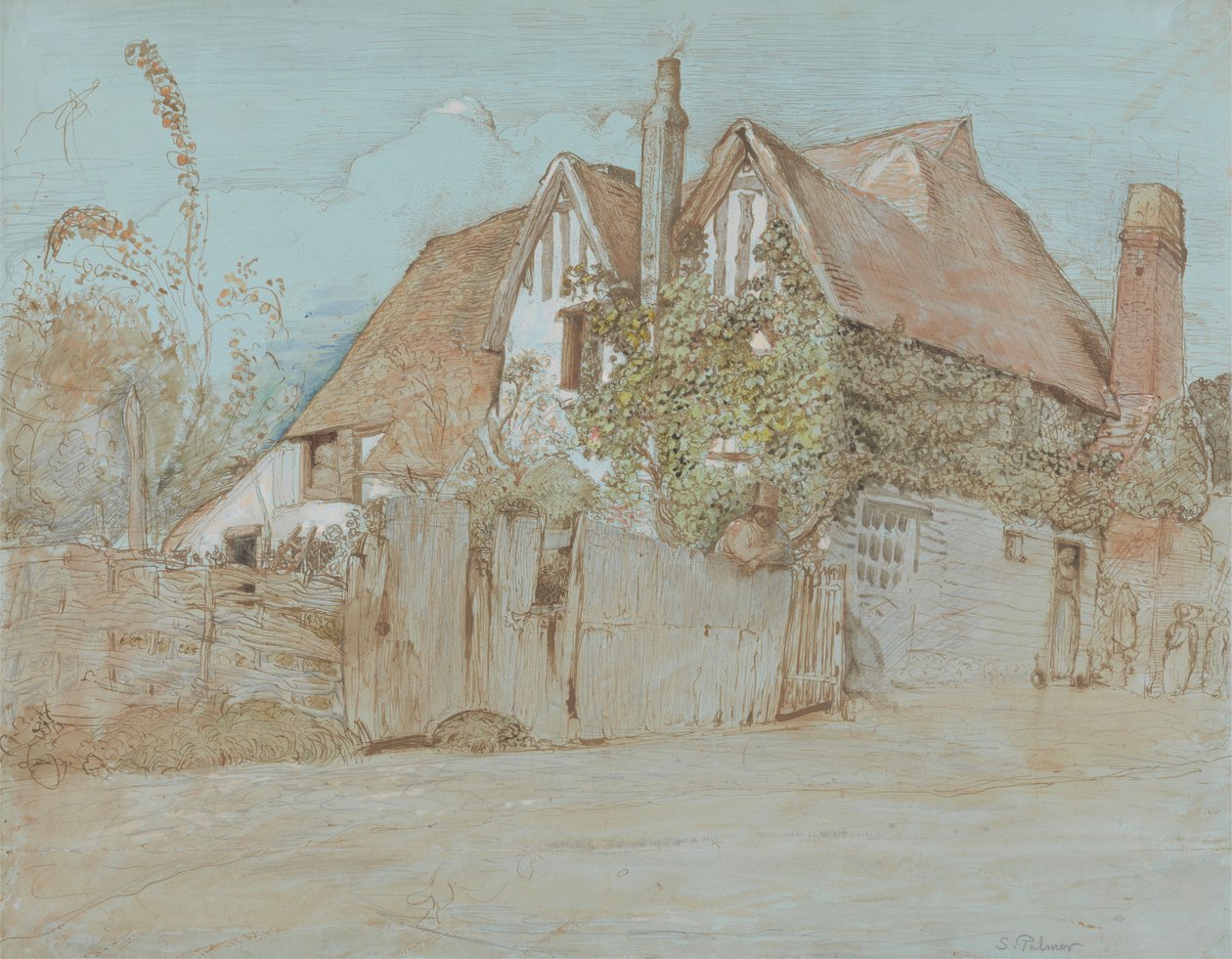 Ivy Cottage, Shoreham od Samuel Palmer