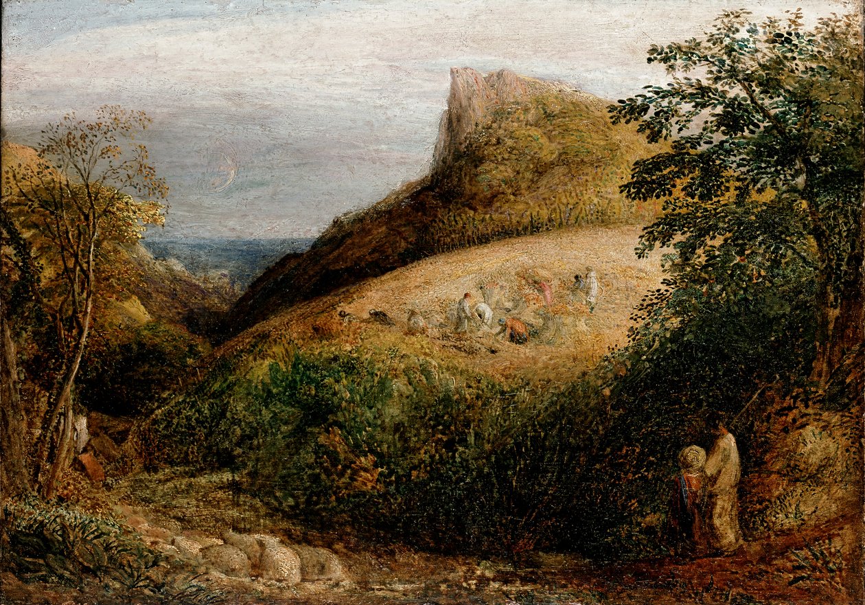 Pastorační scéna, c1833-1835 od Samuel Palmer