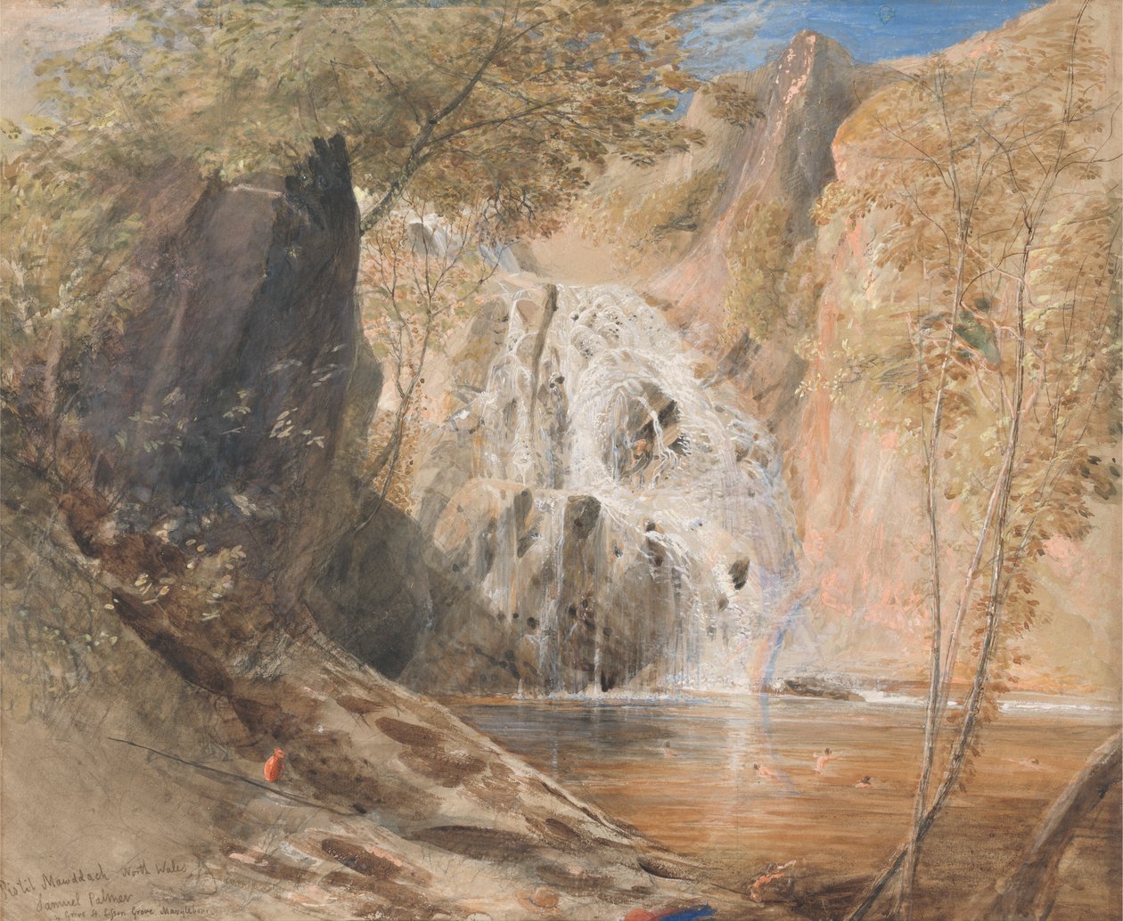 Pistil Mawddach, Severní Wales od Samuel Palmer