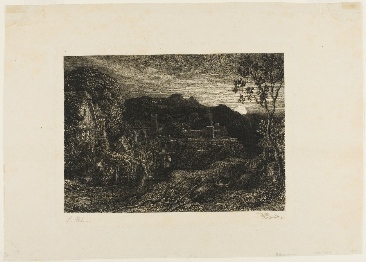 Zvoník od Samuel Palmer