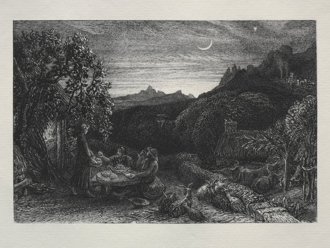Homeward Star od Samuel Palmer