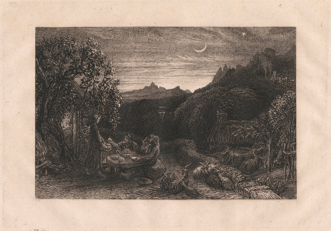 Homeward Star od Samuel Palmer