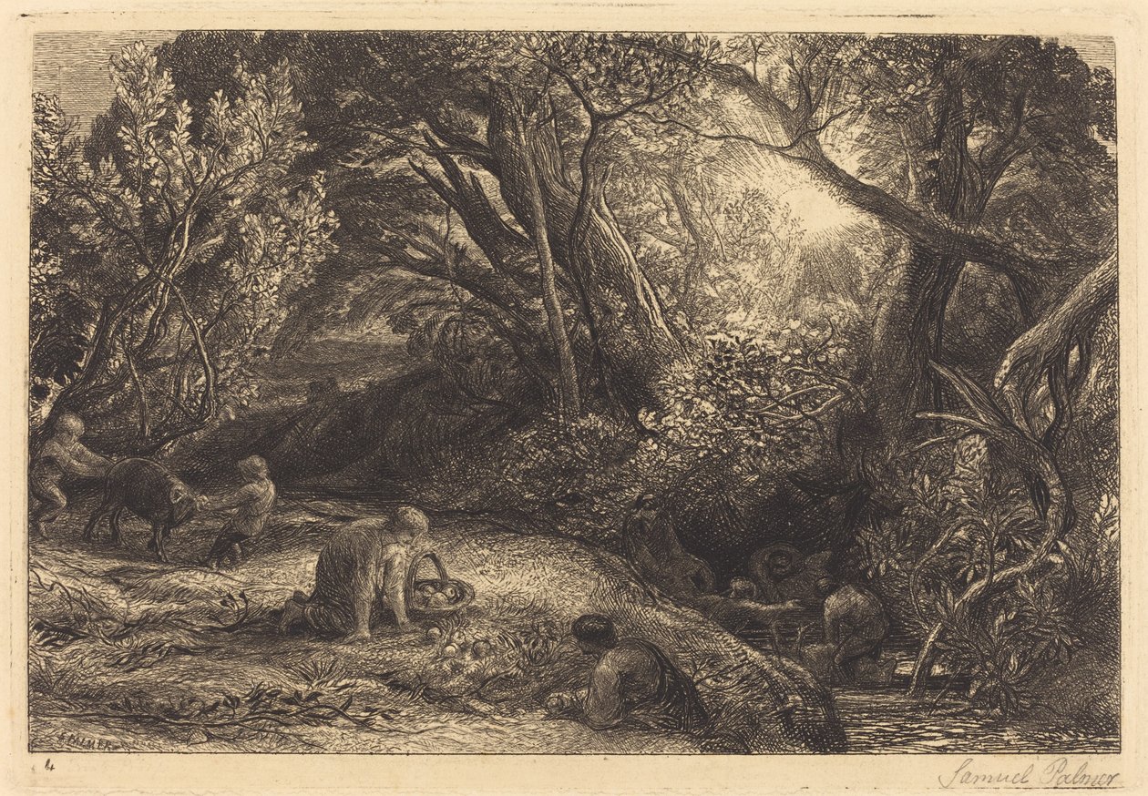 Ráno života od Samuel Palmer