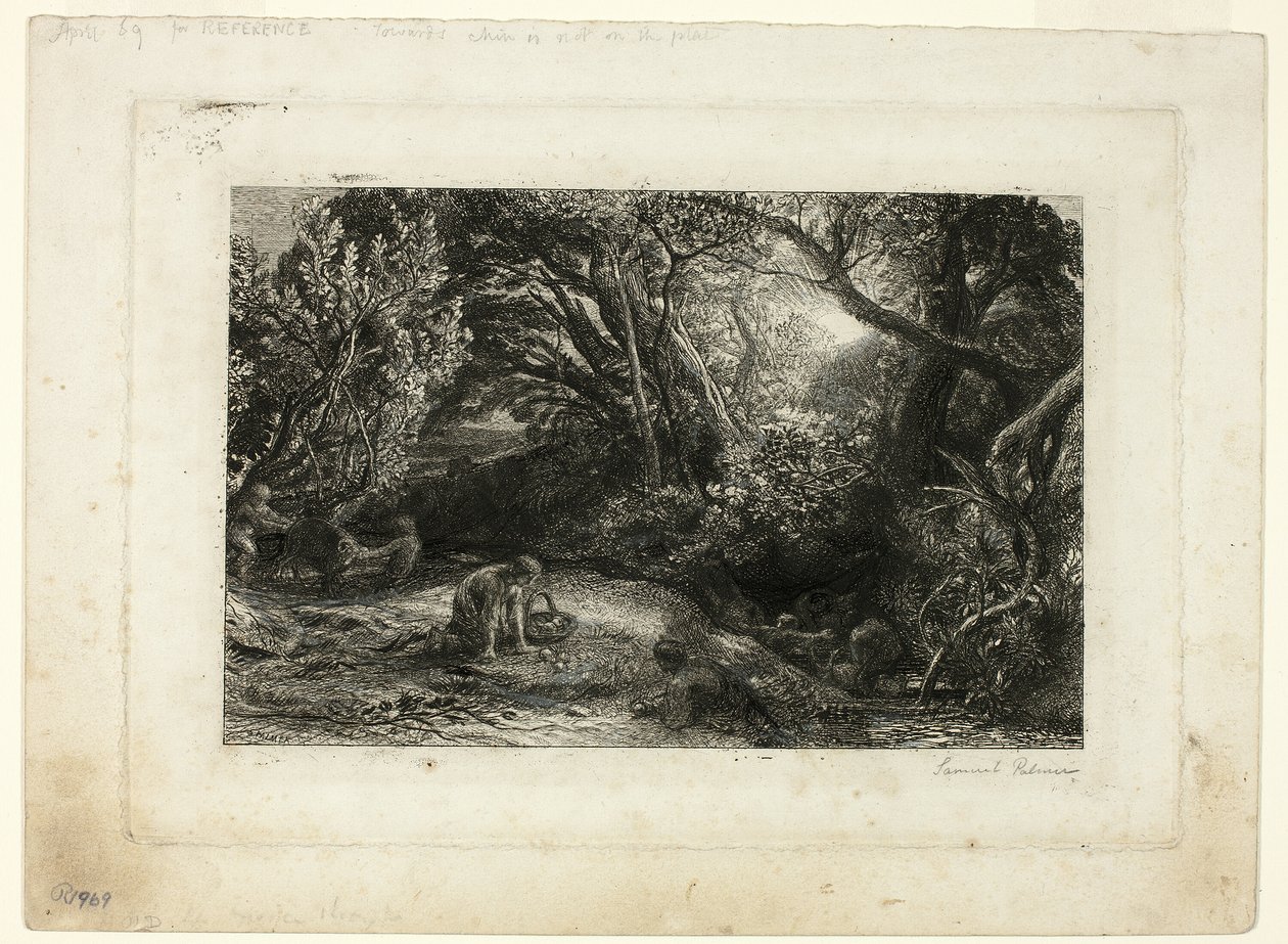 Ráno života od Samuel Palmer