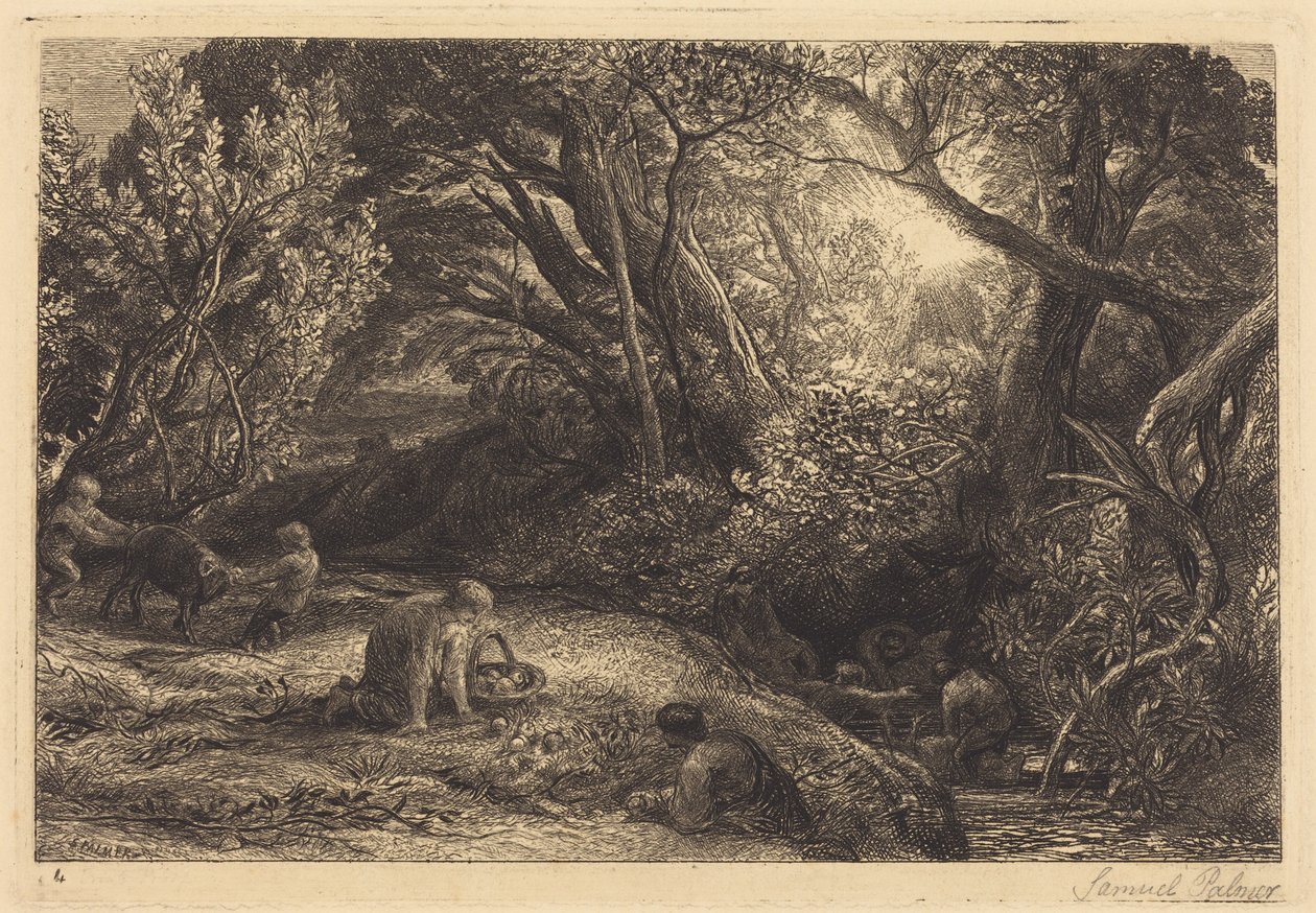 Ráno života od Samuel Palmer