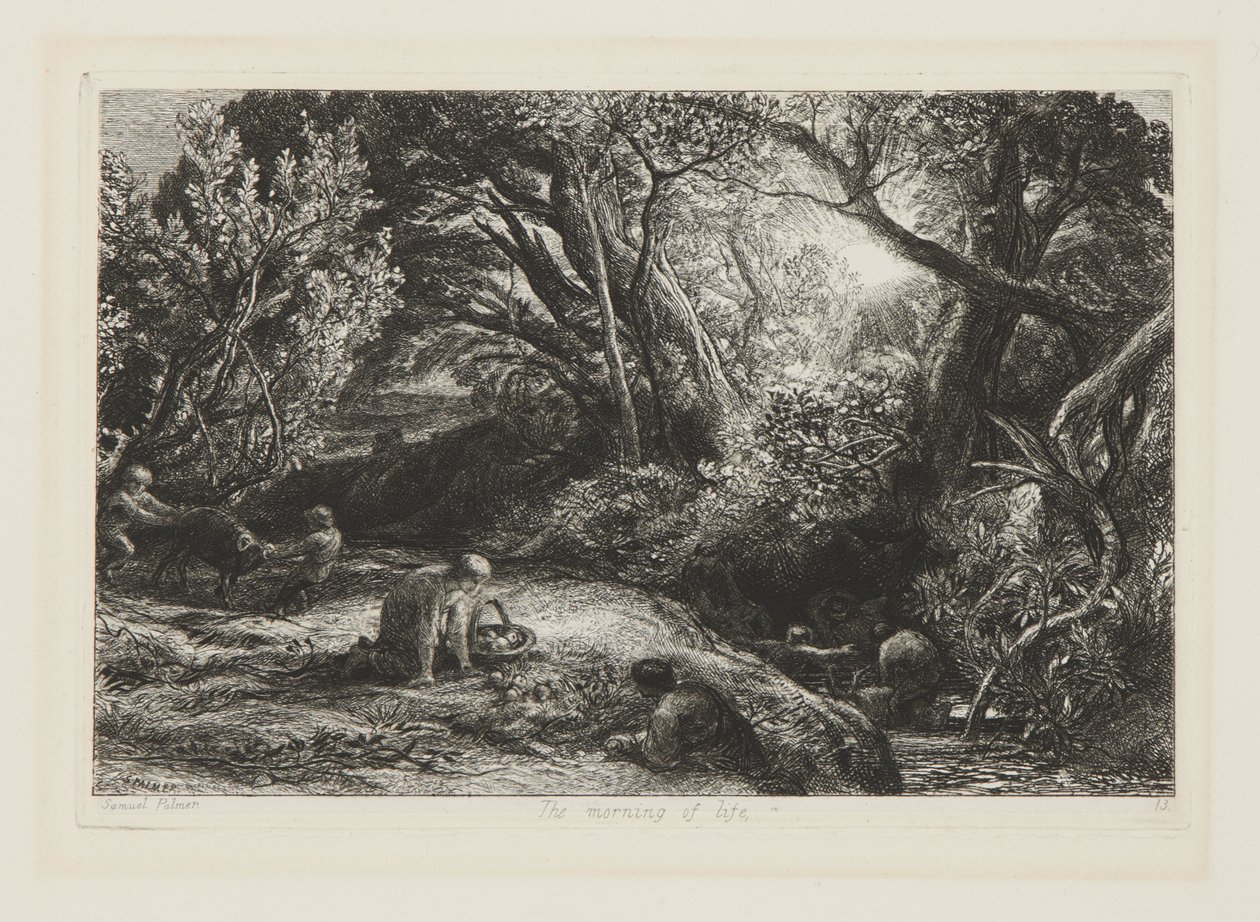Ráno života od Samuel Palmer