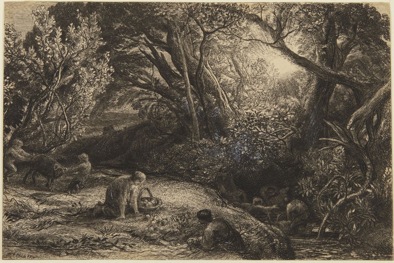 „Ráno života“ od Samuel Palmer