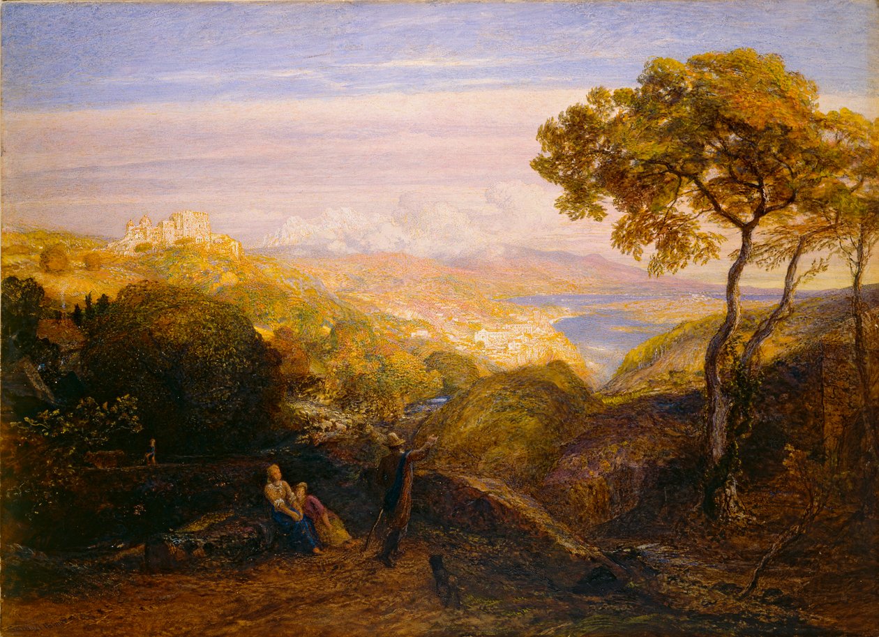 Vyhlídka, 1864-1881 od Samuel Palmer