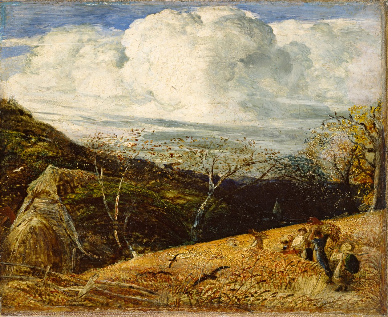 Bílý oblak, c1833-1834 od Samuel Palmer
