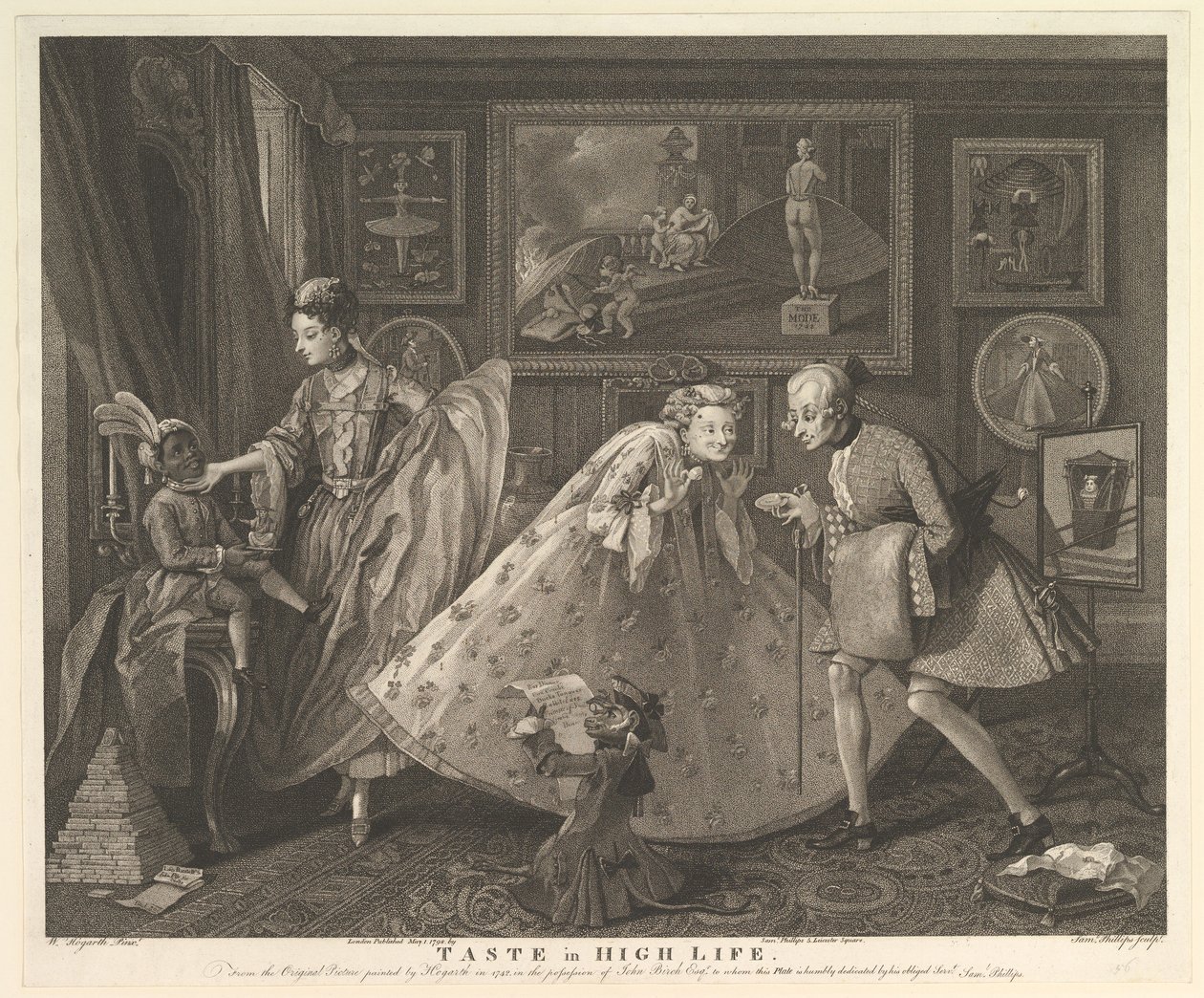 Taste in High Life, 1. května 1798. od Samuel Phillips