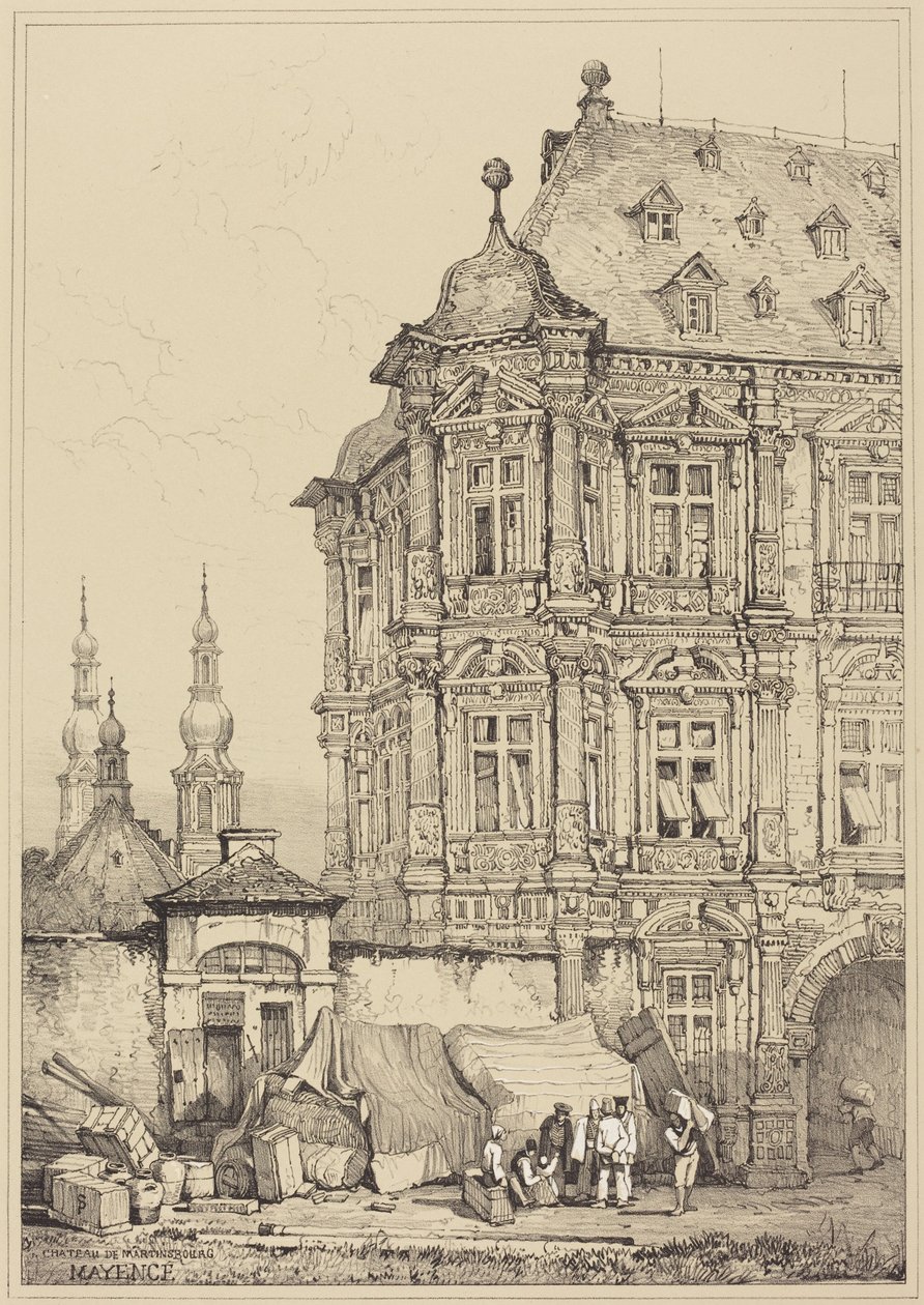 Hrad Martinsburg, Mohuč od Samuel Prout