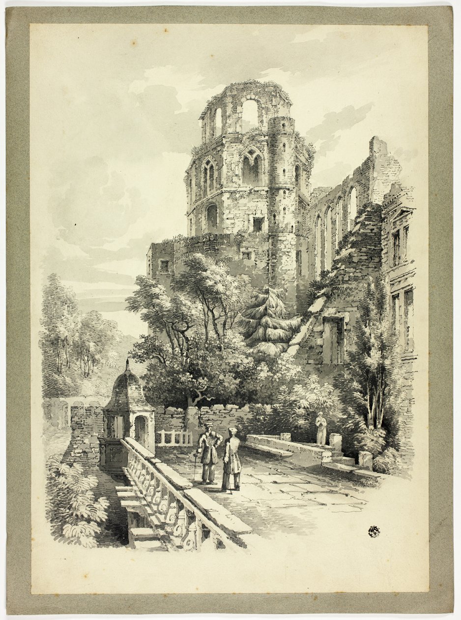 Zámek Heidelberg od Samuel Prout