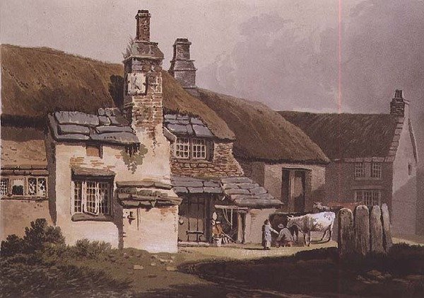 Rudiments of Landscape, pl. 52 (lept) od Samuel Prout