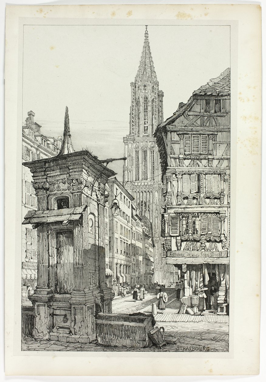 Štrasburk od Samuel Prout