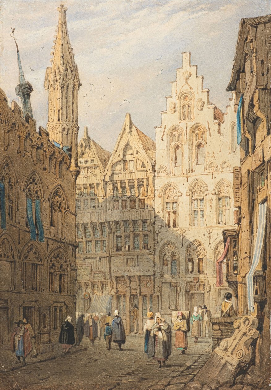 Ypres (akvarel) od Samuel Prout