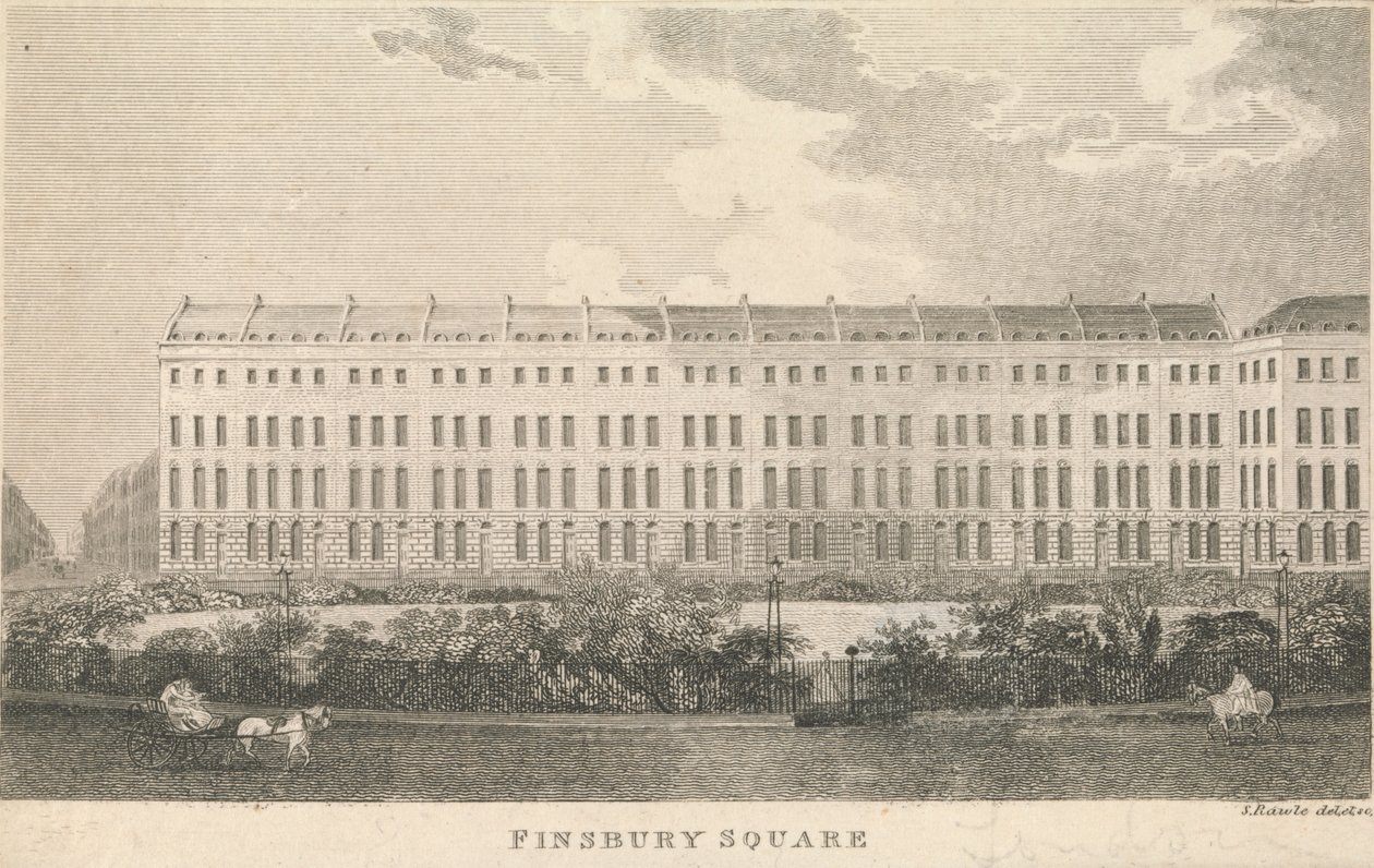 Finsbury Square od Samuel Rawle