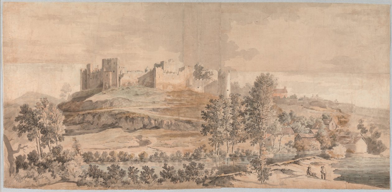 Ludlow Castle od Samuel Scott