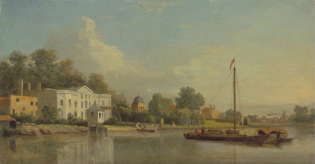 Papežova vila, Twickenham od Samuel Scott