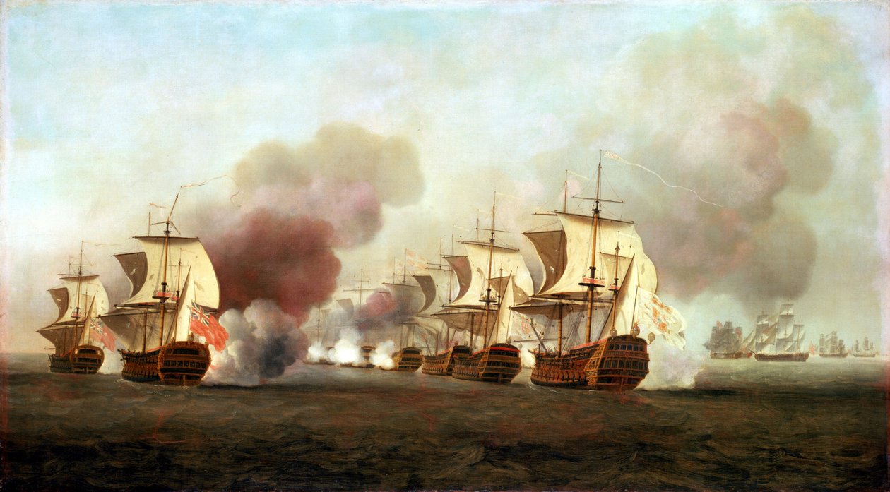 Válka o rakouské dědictví (1740-1748) od Samuel Scott