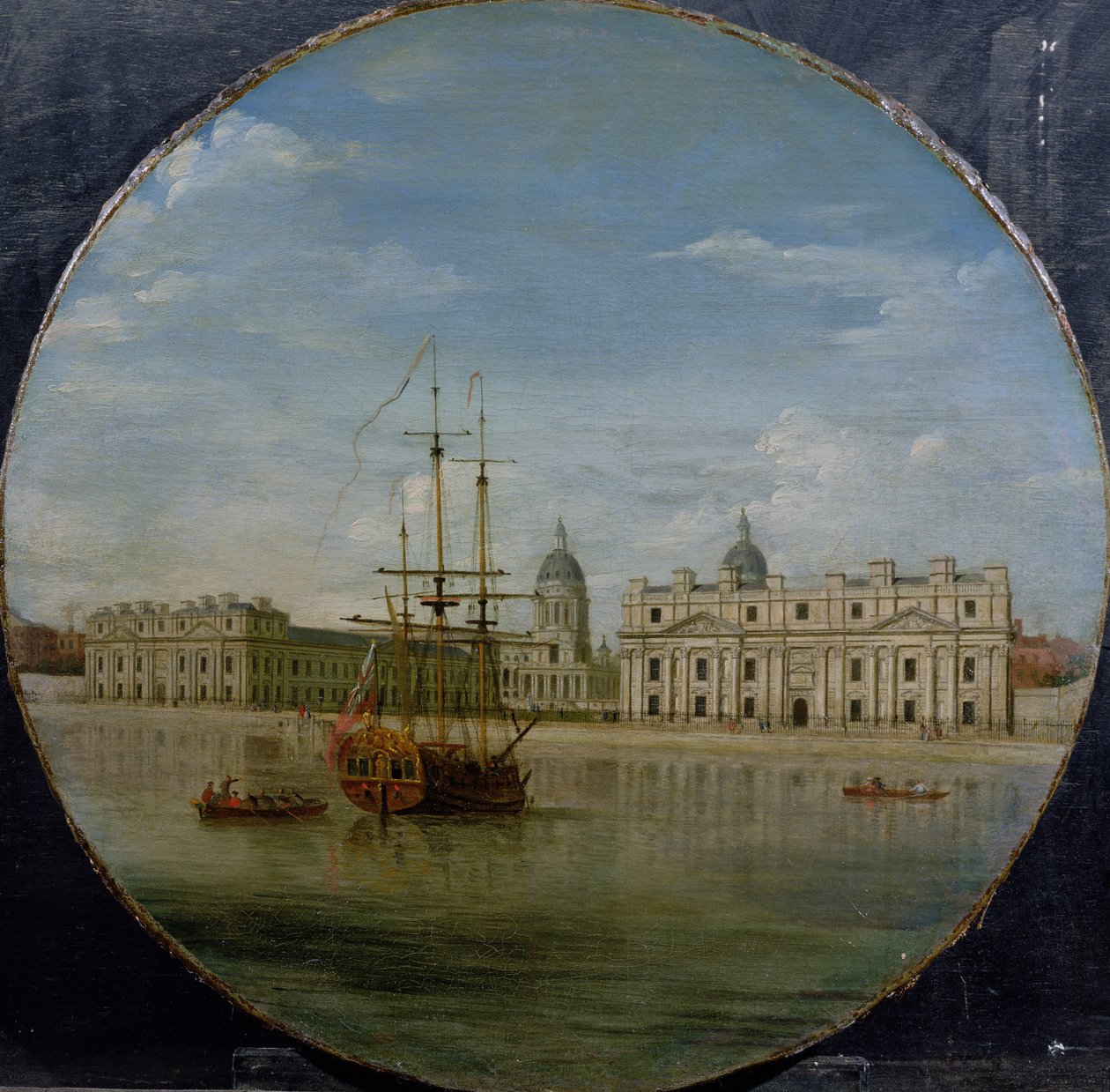 Greenwichská nemocnice od řeky, 1748 od Samuel Wale