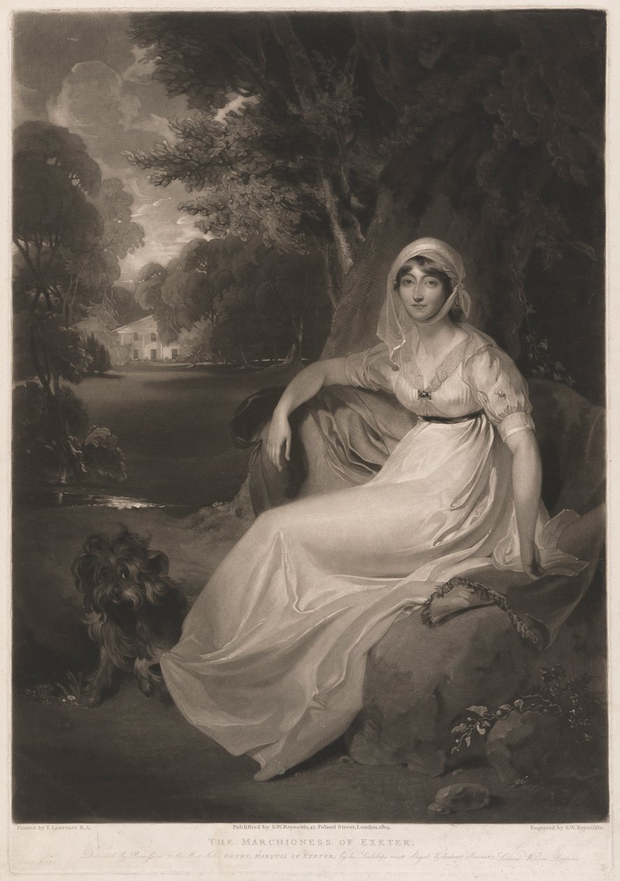 Markýza z Exeteru od Samuel William Reynolds