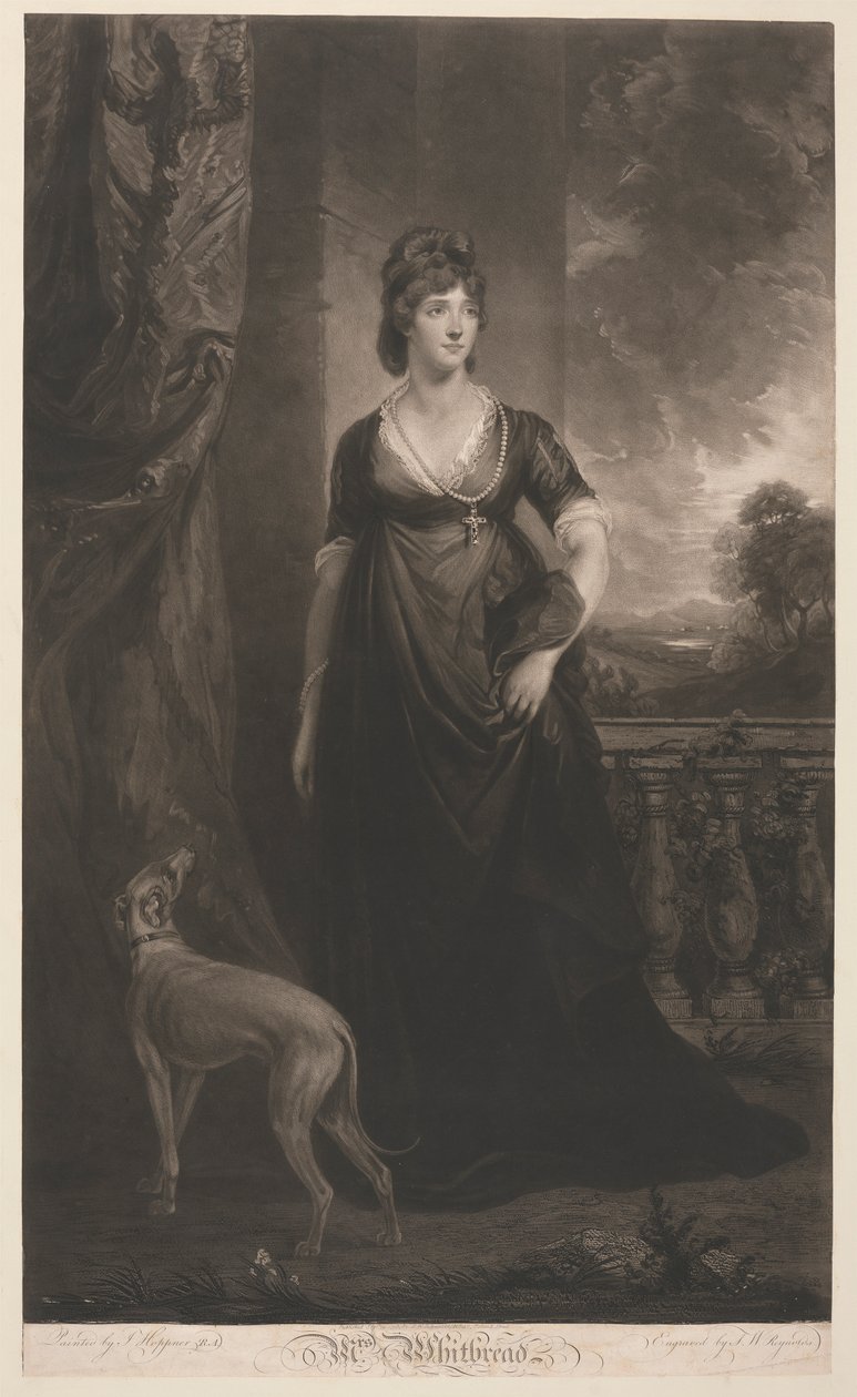 paní Whitbreadová od Samuel William Reynolds