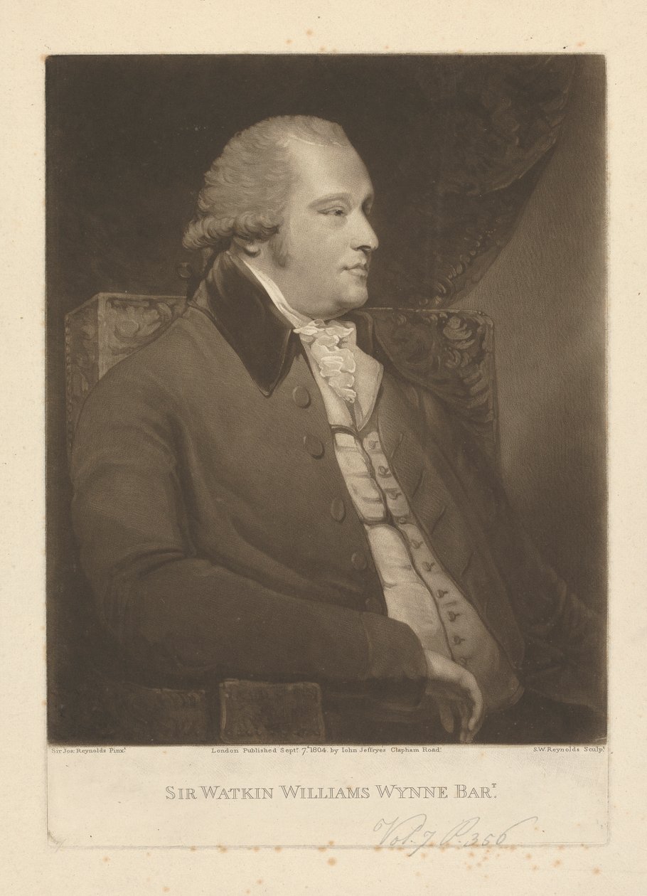 Sir Watkin Williams-Wynn, 4. Baronet Wynn od Samuel William Reynolds