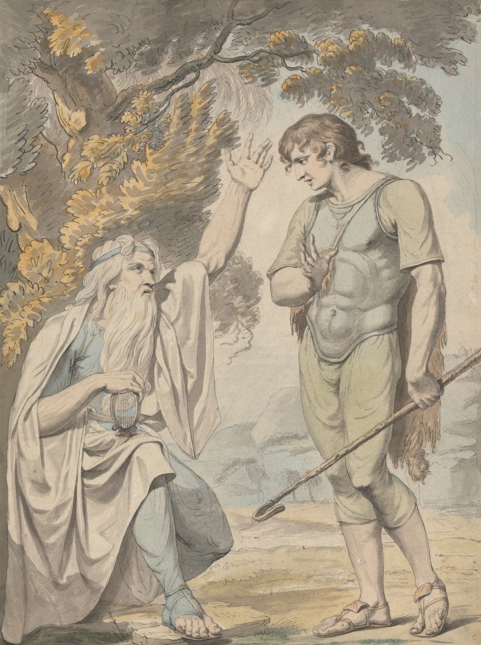 Bard a pastýř od Samuel Woodforde
