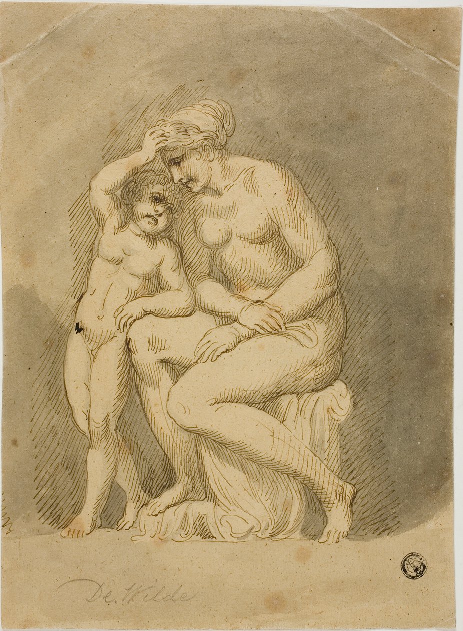 Venuše a Amor od Samuel de Wilde