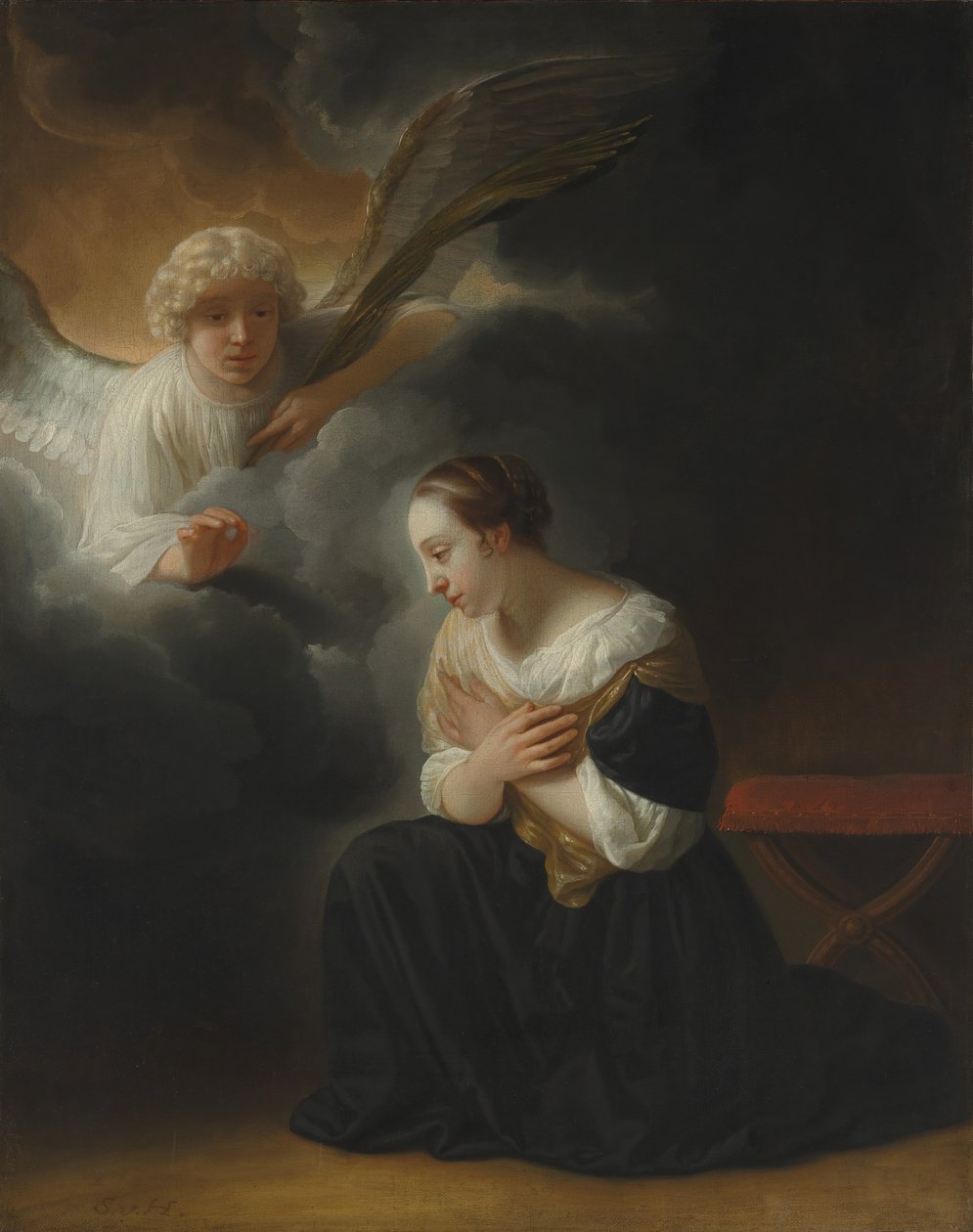 Zvěstování smrti Panny, ca. 1670. od Samuel van Hoogstraten