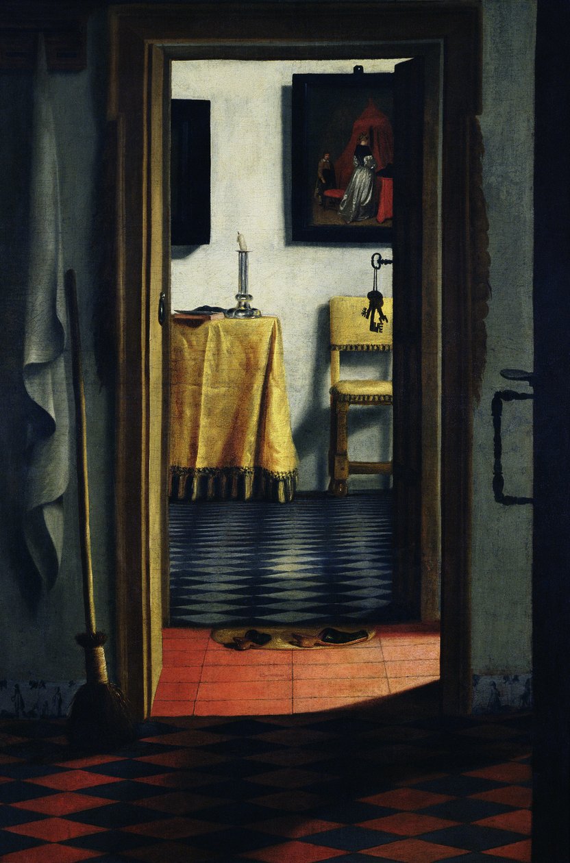 Pantofle, konec 17. století od Samuel van Hoogstraten
