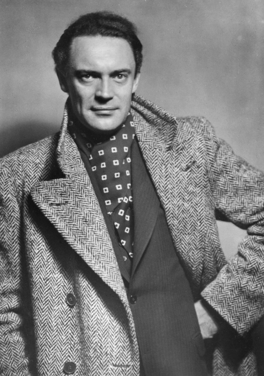 Gustav Diessl, rakouský umělec, filmový a divadelní herec, 20. století od Sandau