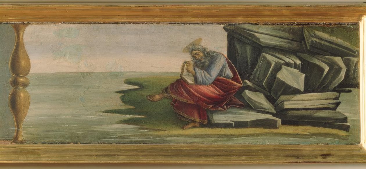 John na Patmosu od Sandro Botticelli