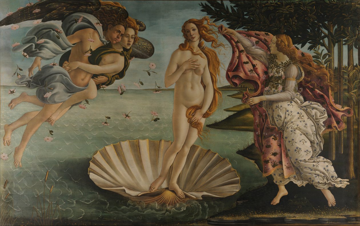 Zrození Venuše od Sandro Botticelli