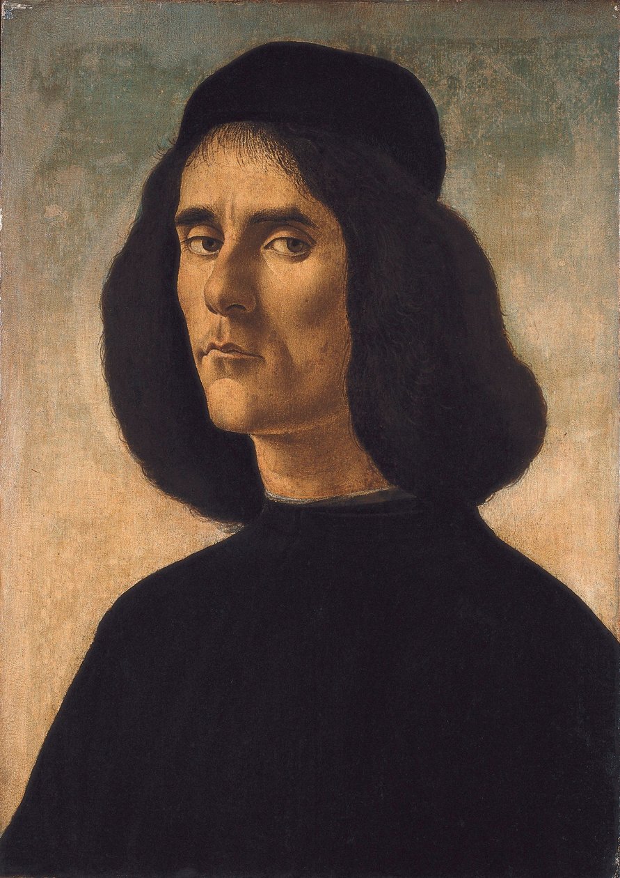 Michael Tarchaniota Marullus od Sandro Botticelli
