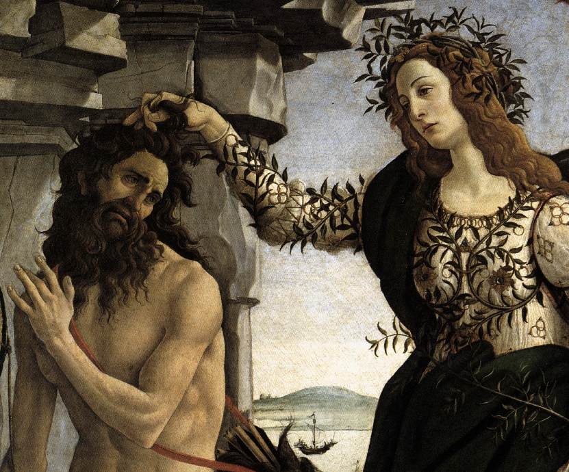 Pallas a Kentaur od Sandro Botticelli
