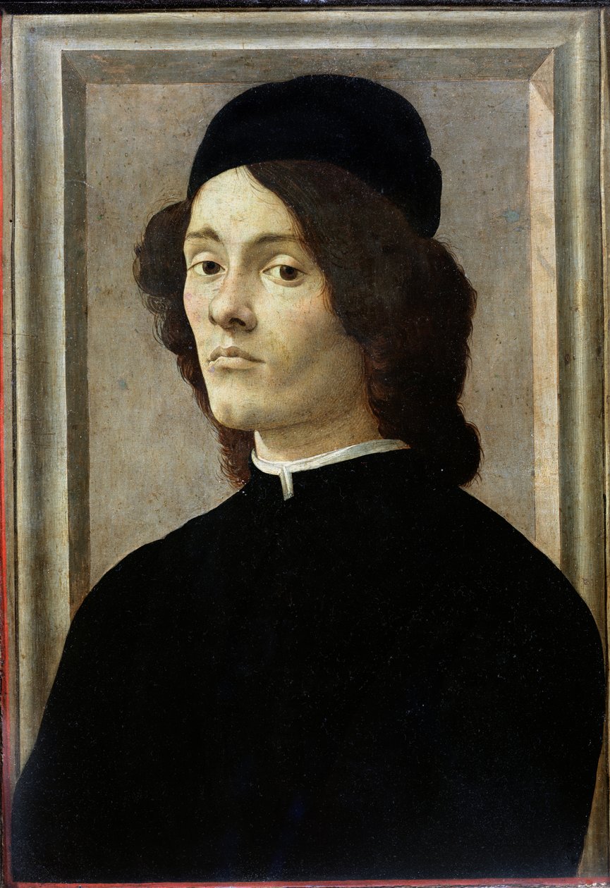 Portrét muže od Sandro Botticelli