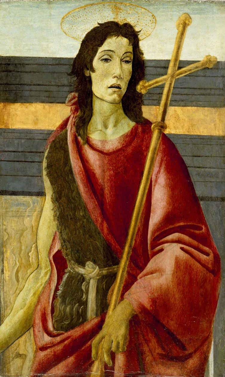 St. John the Baptist, c.1485 od Sandro Botticelli