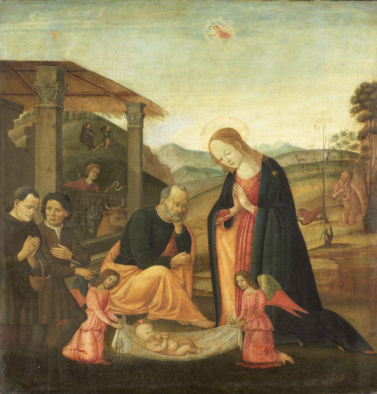 Klanění dítěte od Sandro Botticelli