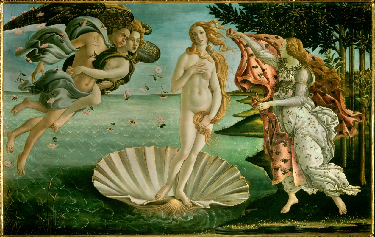 Venuksen syntymä od Sandro (1444/5 1510) Botticelli
