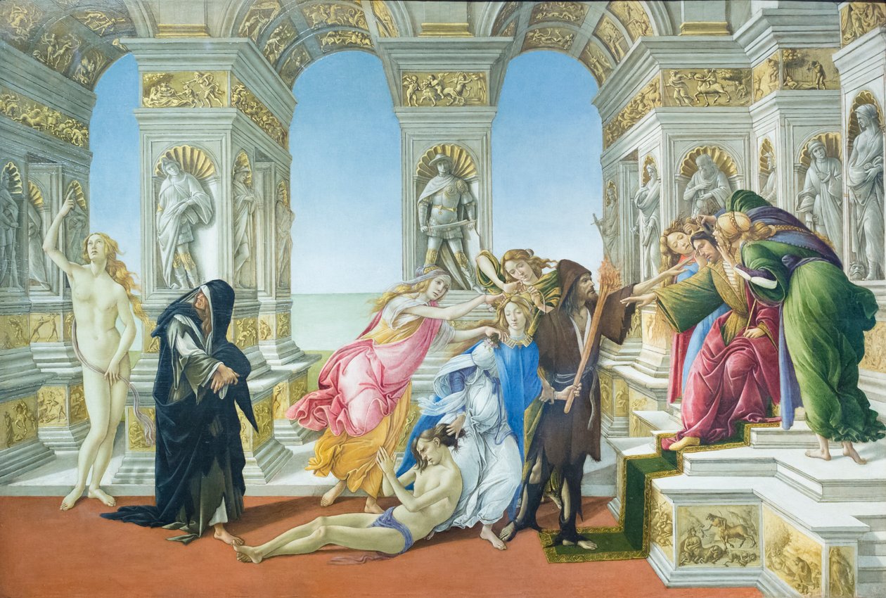 Apellova pomluva od Sandro Botticelli