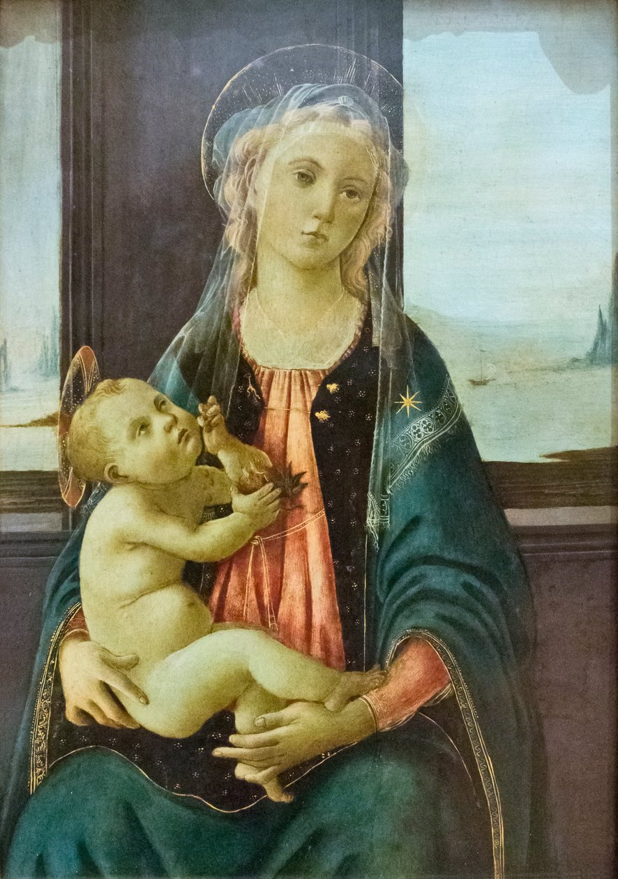 Panna moře od Sandro (attr. to) Botticelli